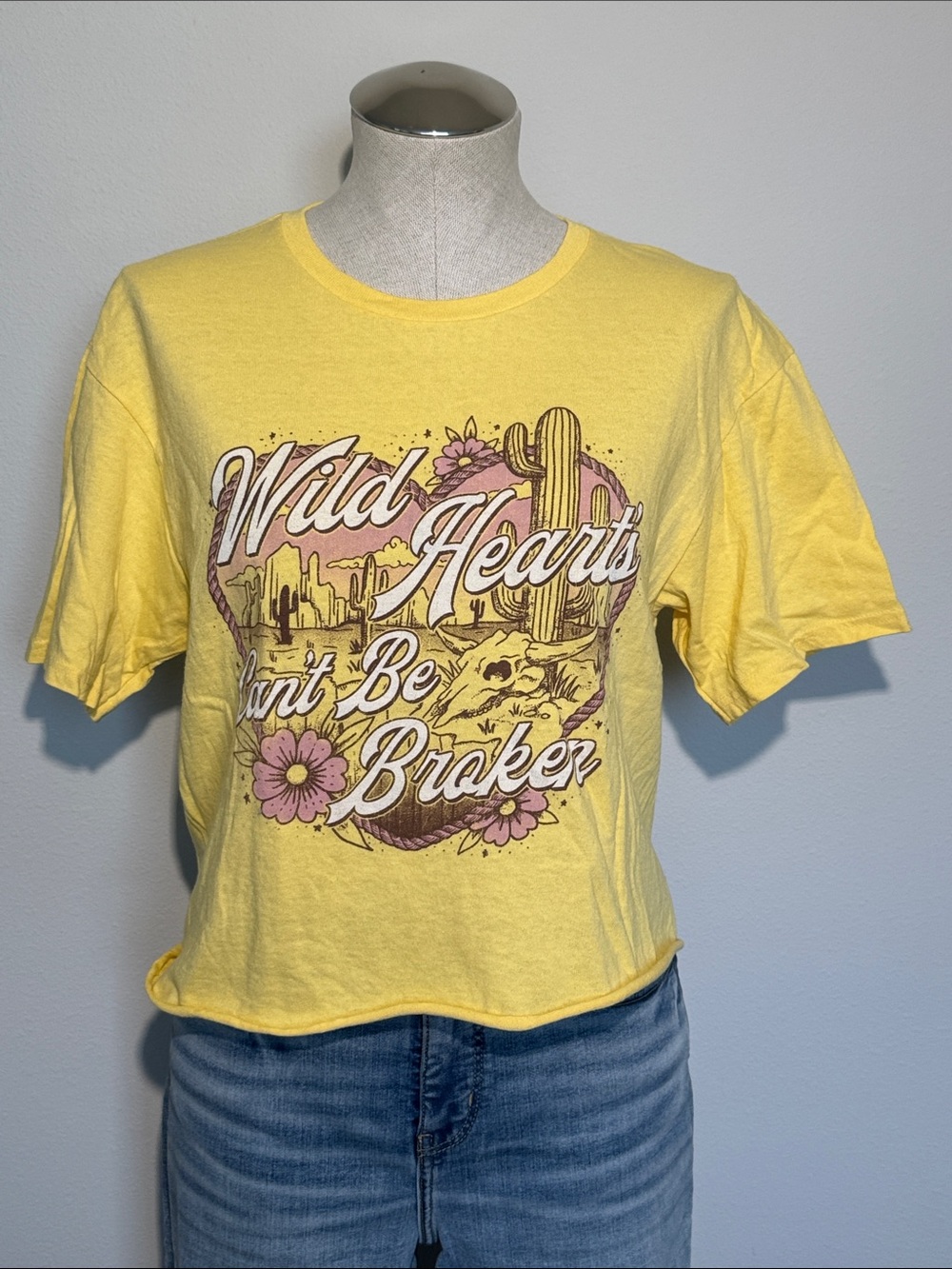 American Highway Yellow Graphic Tee